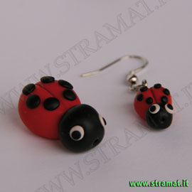 Coccinelle bijoux hand made